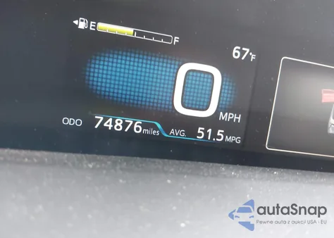 2017 Toyota Prius Two from USA, damaged, VIN JTDKBRFU1H3037778